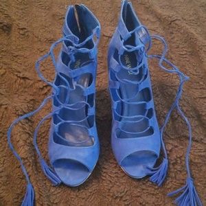 Sexy lace up heels reasonable offers accepted
